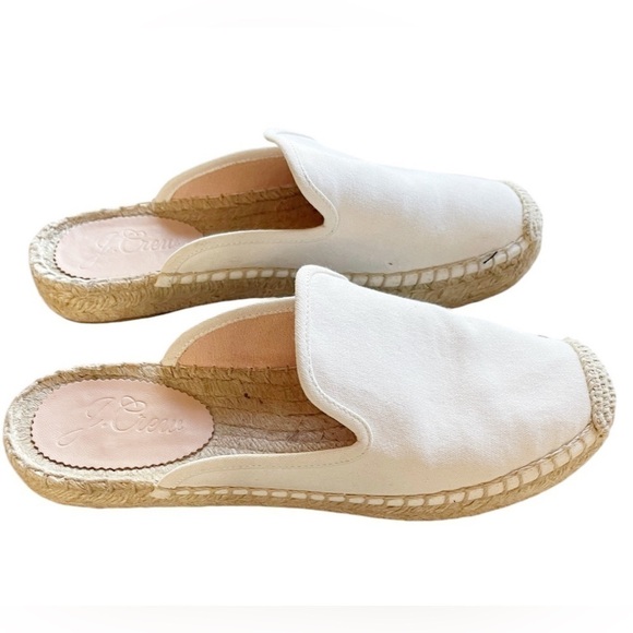 J. Crew Canvas Espadrille Mules - Picture 3 of 6